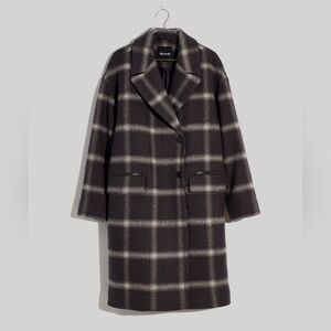 Nwt Madewell Haydon wool button coat XS winter jacket